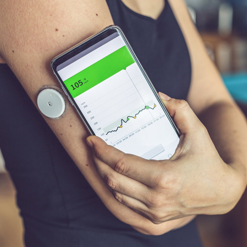 Gesundheits-App für Diabetes Kranke