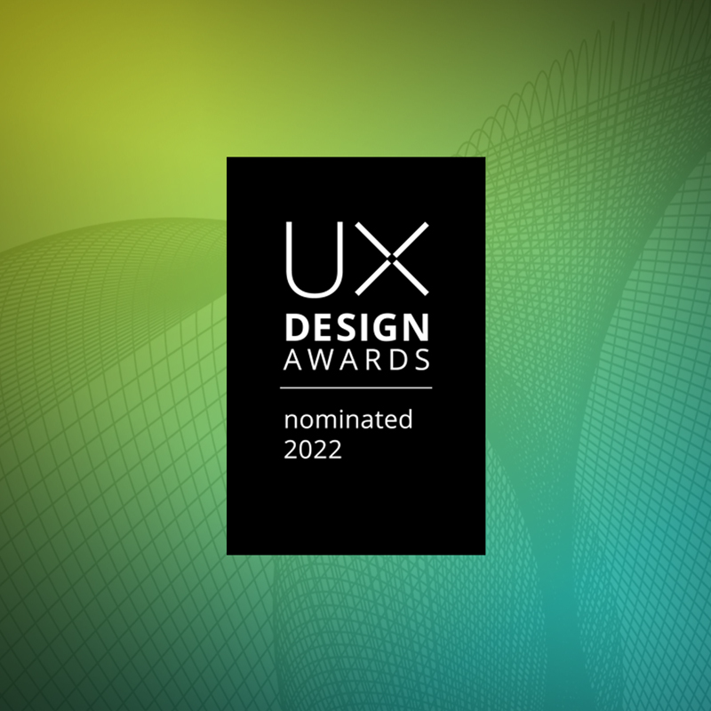 UX Design Award Nominierung