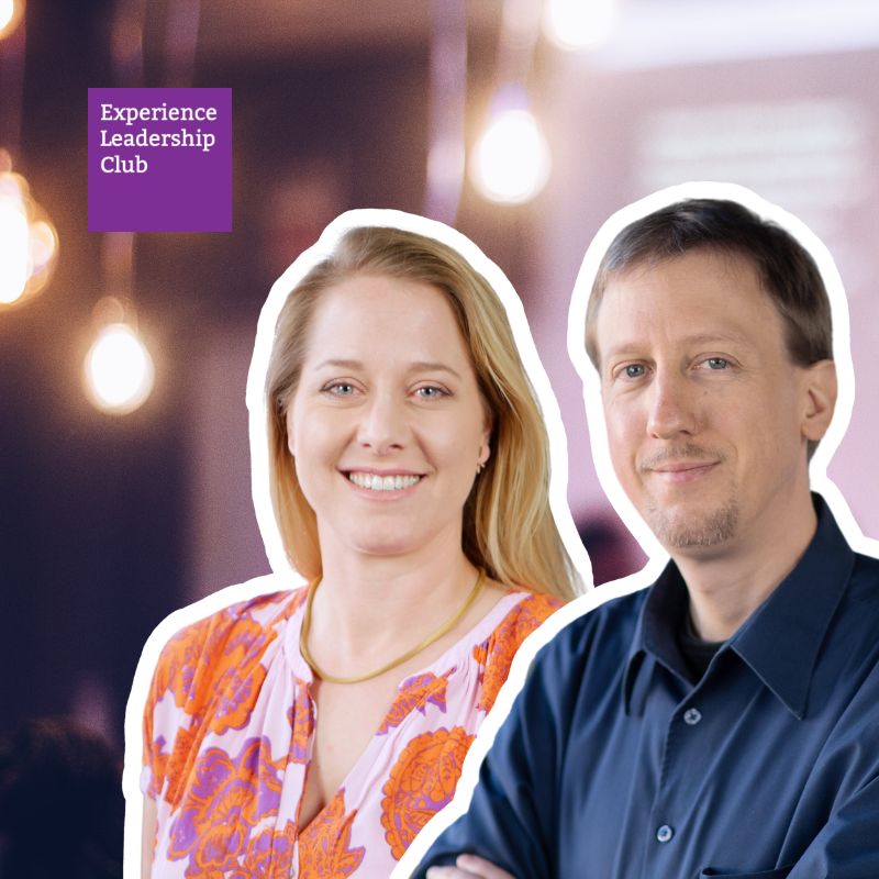 Lisa Reimer und Dr. Jan Seifert auf dem UX Leadership Barcamp