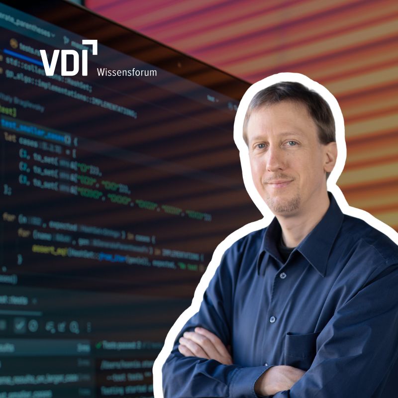 Jan Seifert auf der VDI Conference
