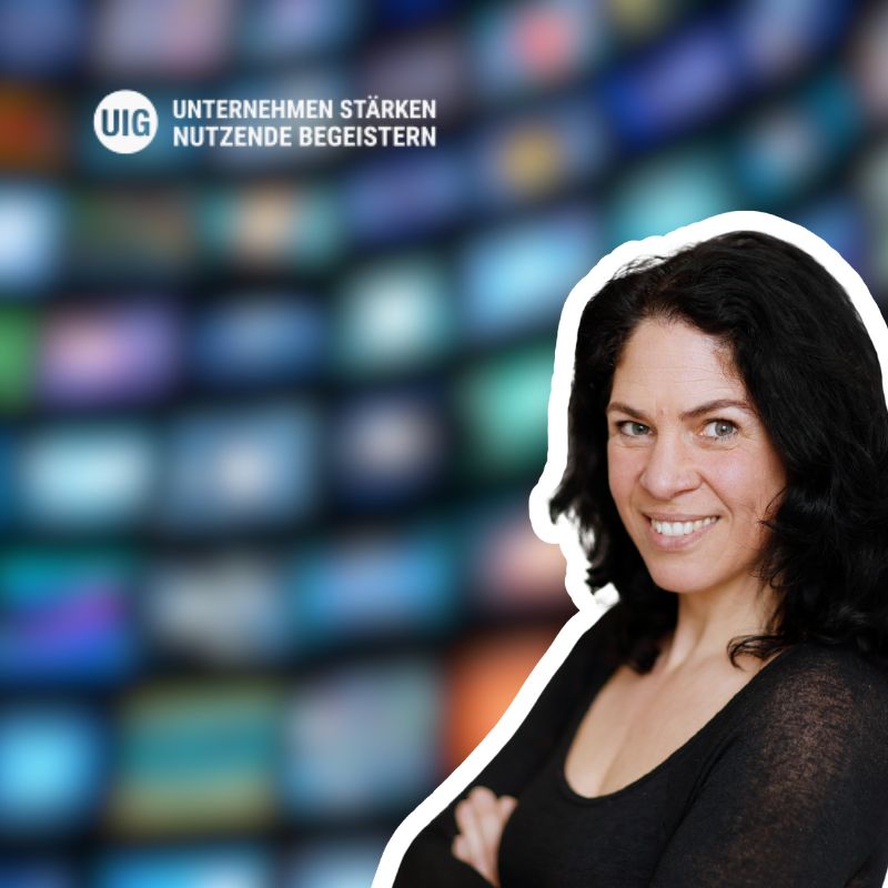 Stefanie Angele spricht auf der UIG Tagung