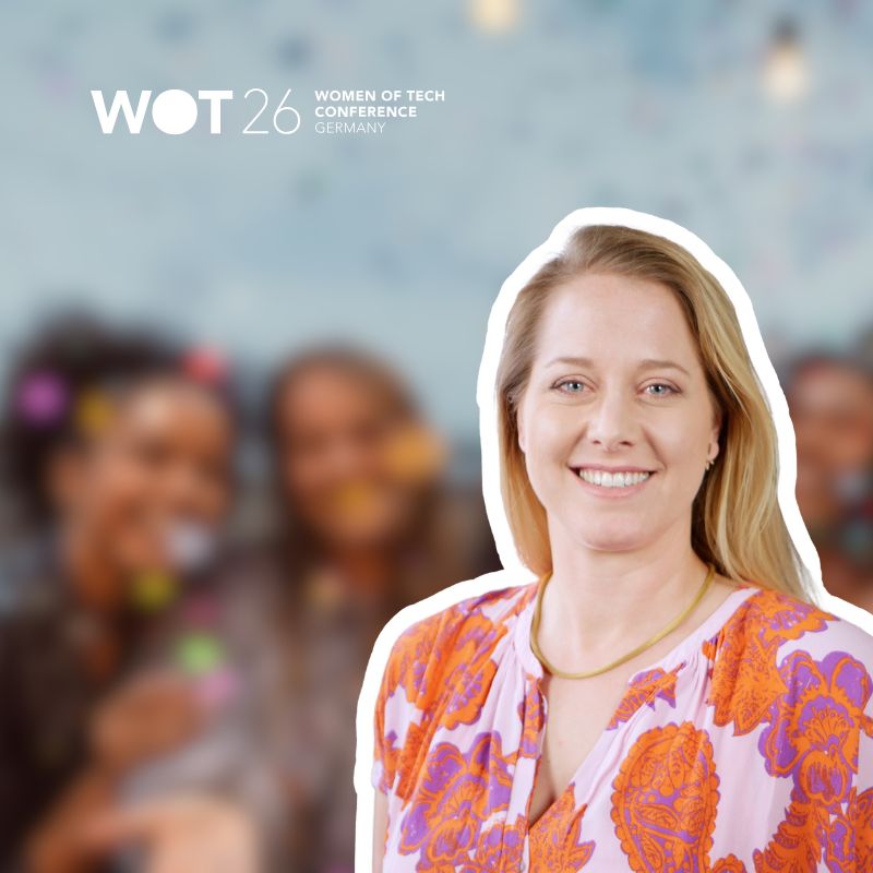 Lisa Reimer ist auf der Women of Tech Conference Germany