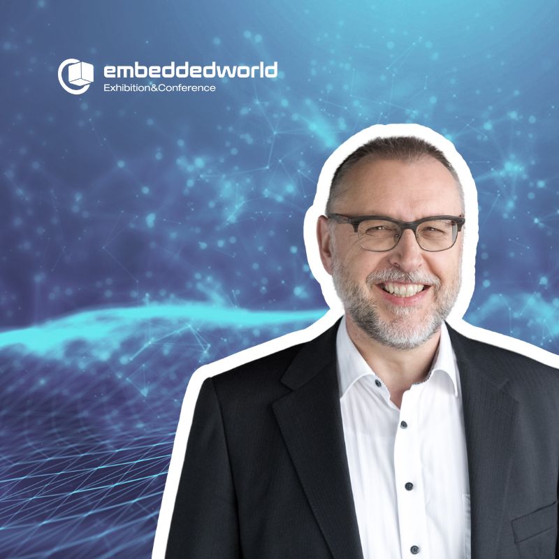 Franz Koller ist auf der embedded world 2026