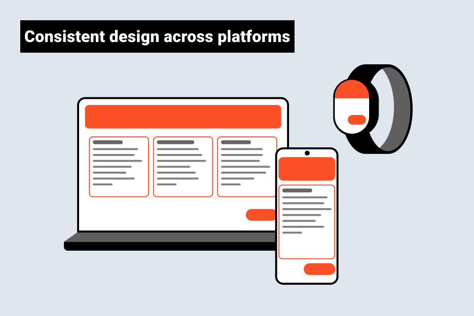 Design across plattforms