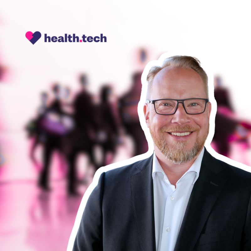 Ralph Siegert auf der health.tech global summit.