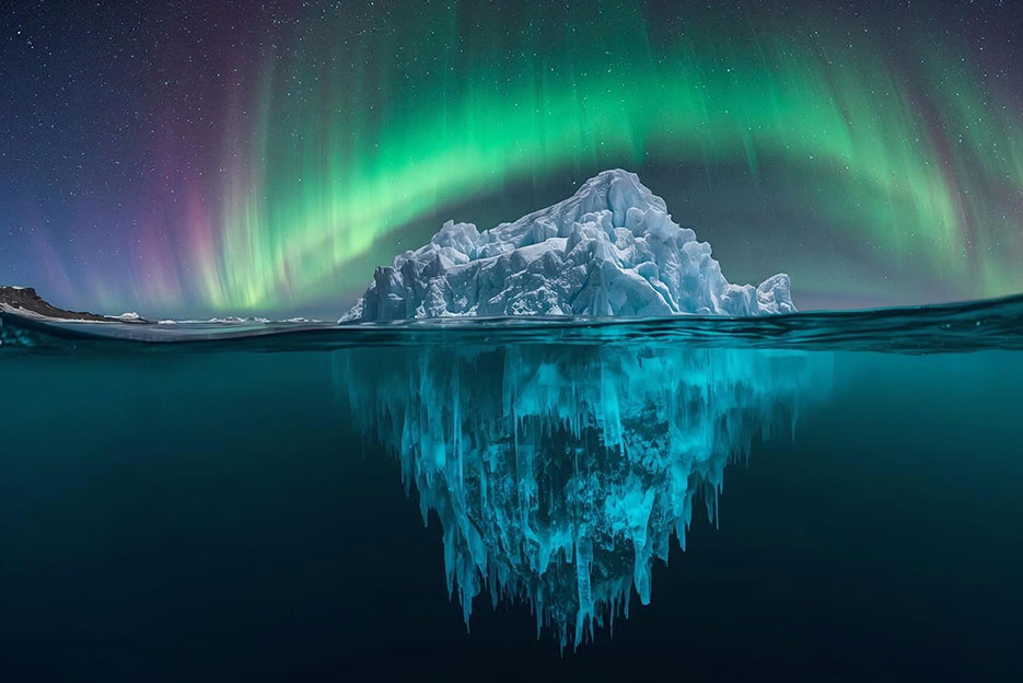 Bild eines Einsbergs