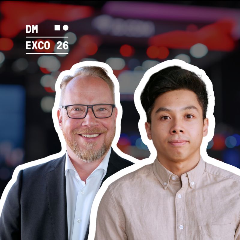 Ralph Siegert und Ka Hoa Lam auf der DMEXCO 2026 in Köln