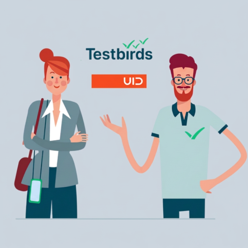 Kooperation von Testbirds und UID