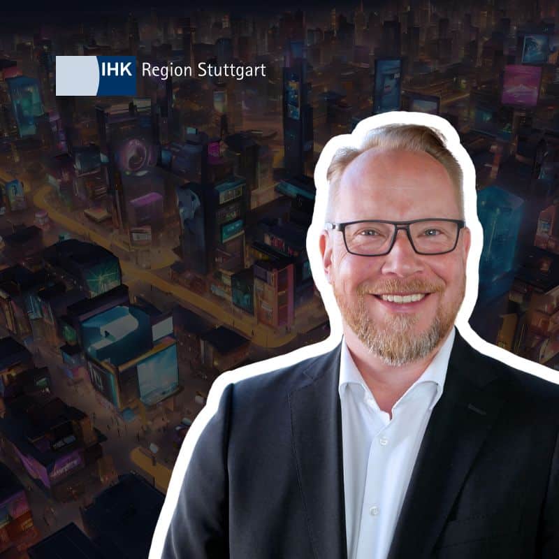 Ralph Siegert auf dem Reallabor Industrial Metaverse