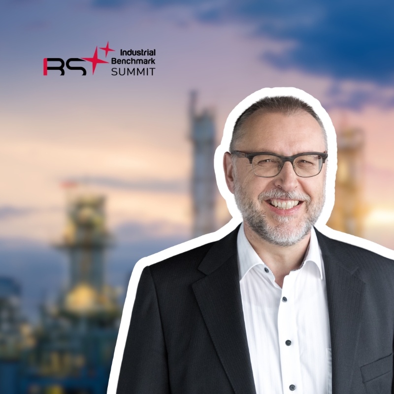 Franz Koller auf dem Industrial Benchmark Summit